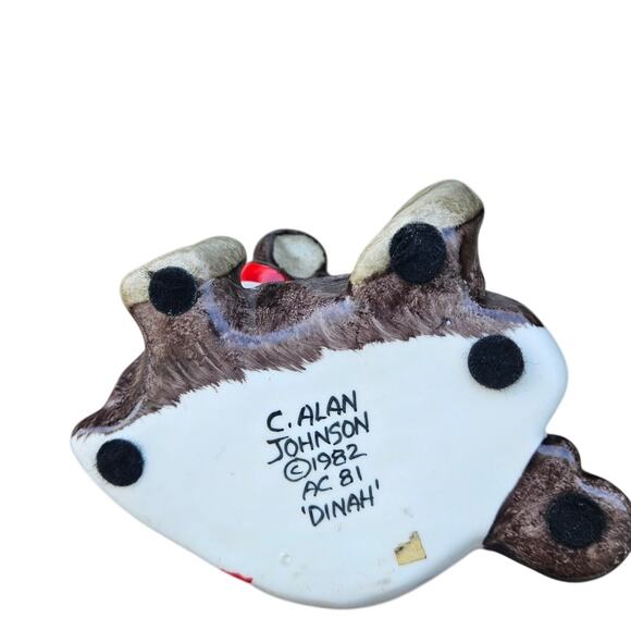 Vintage Intuit Figurine Set C,Alan Johnson Alaska Eskimo Benny 1963 Dinah 1982 - Picture 8 of 10